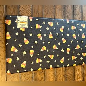 Johanna Parker HALLOWEEN CANDY CORN Anti-Fatigue Kitchen Mat